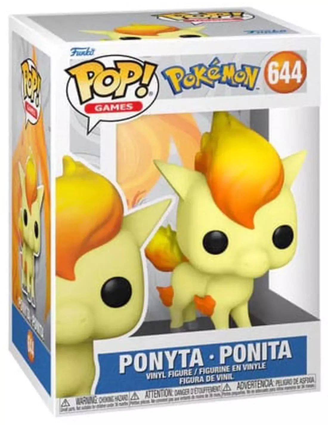 Funko Pop! Games 644 - Pokemon - Ponyta (2020) EMEA