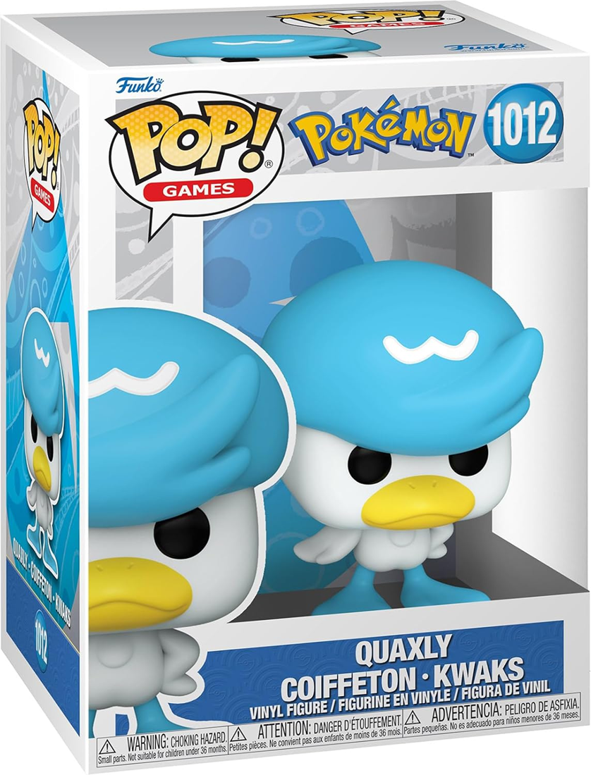 Funko Pop! Games: 1012 - Pokemon - Quaxly (2024)