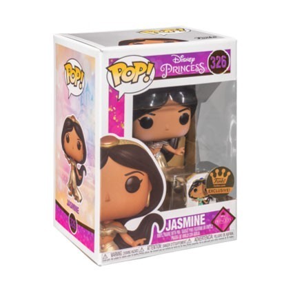 Funko Pop! 326 Disney - Disney Princess - Jasmine (2021) Exclusive (with Pin)