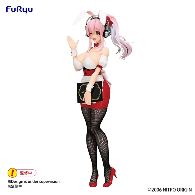 Furyu - Super Sonico (BiCute Bunnies) Waitress Ver. (28cm)