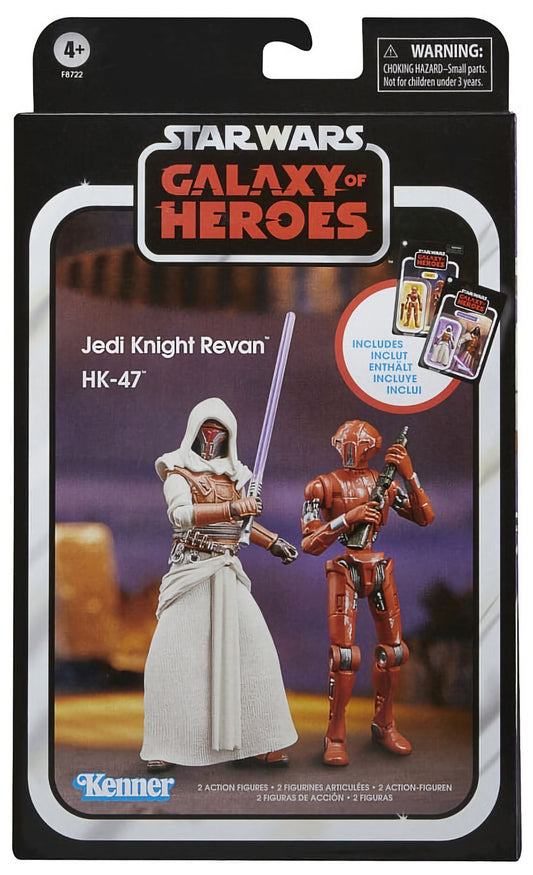 Hasbro - The Vintage Collection - Galaxy of Heroes - Jedi Knight Revan (VC306) & HK-47 (VC305)