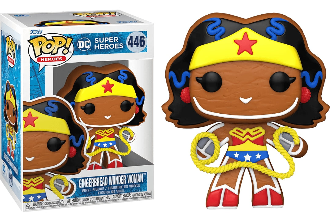 Funko Pop! Heroes 446 - DC Super Heroes - Gingerbread Wonder Woman (2022)