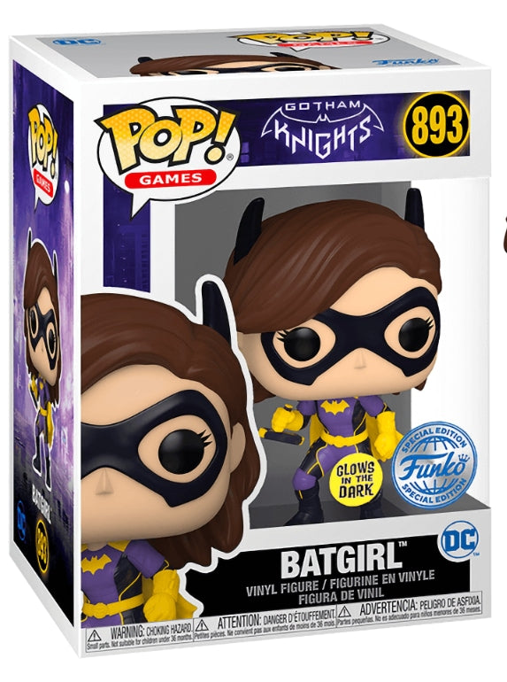 Funko Pop! Games 893 - Gotham Knights - Batgirl (2023) GITD special edition