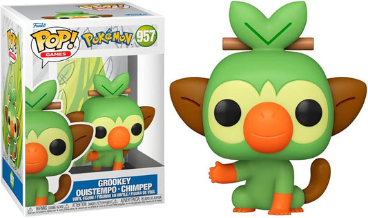 Funko Pop! Games 957 - Pokemon - Grookey (2023) EMEA