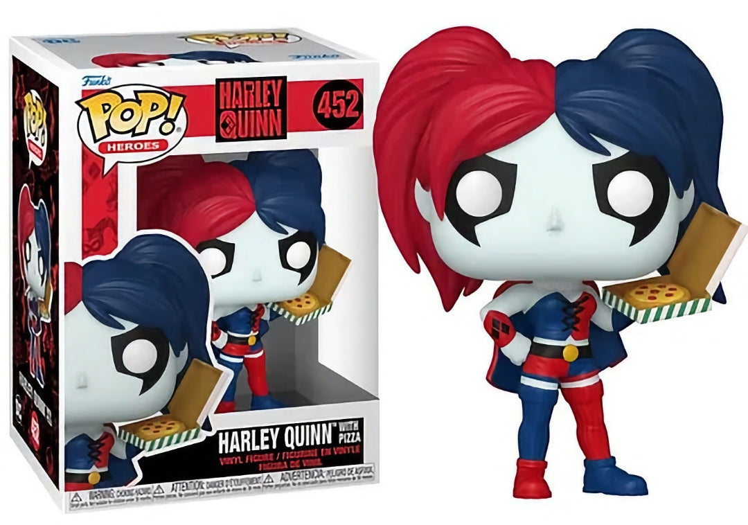 Funko Pop! Heroes 452 - Harley Quinn - Harley Quinn with Pizza (2023)