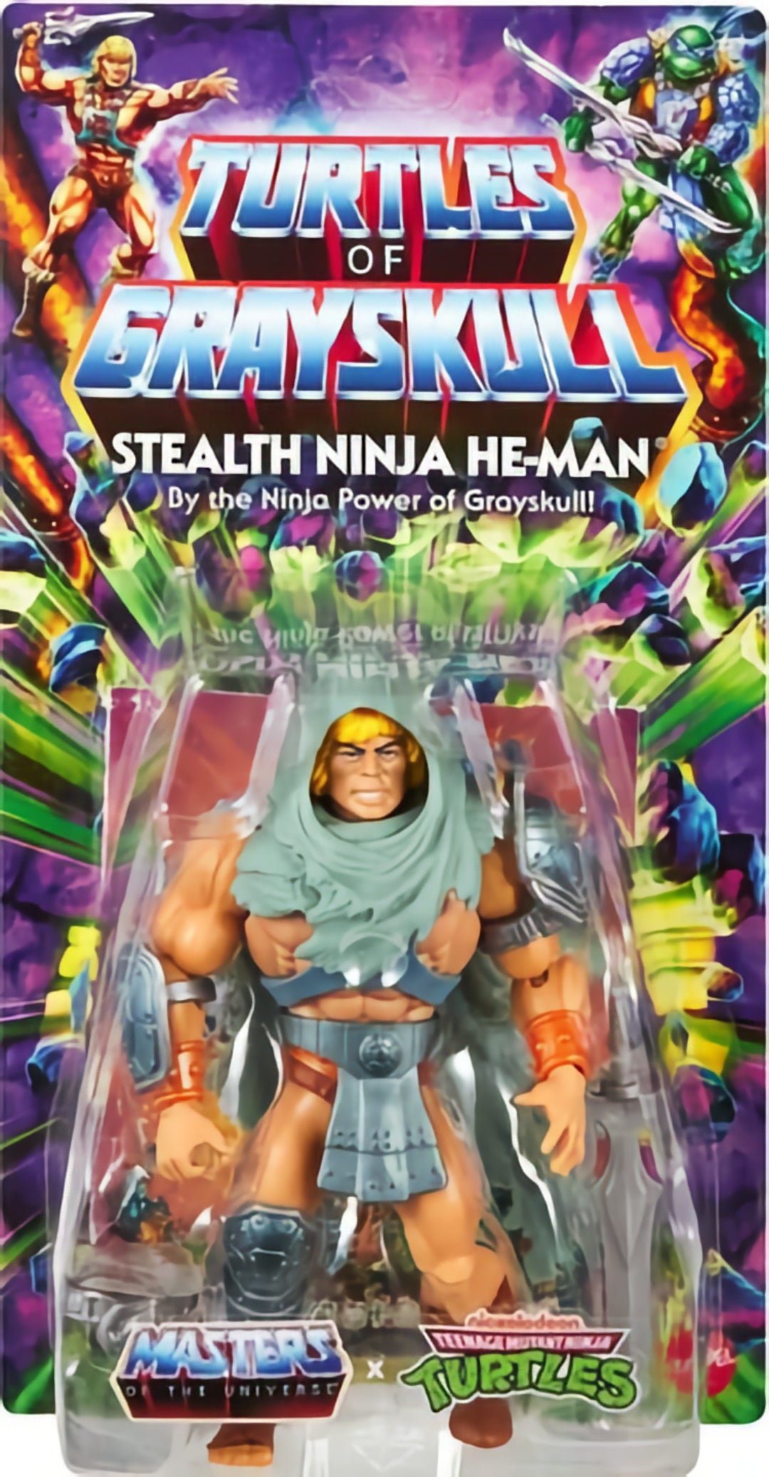 Mattel - MOTU vs TNMT (Wave 04) - Turtles of Grayskull - Stealth Ninja He-Man (2024)