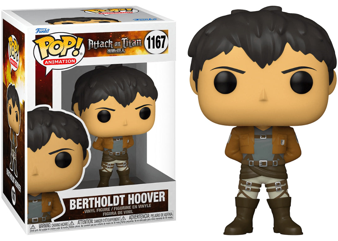 Funko Pop! Animation: 1167 - Attack on Titan - Bertholdt Hoover (2022) VAULTED