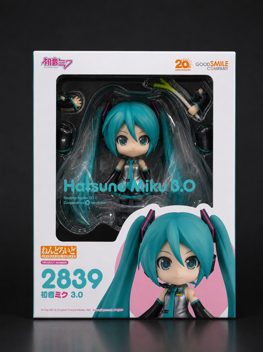 Good Smile Company - Character Vocal Series 01 Nendoroid Figure Hatsune Miku 3.0 10 cm