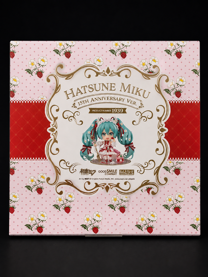 Good Smile Company Nendoroid 1939 Hatsune Miku 15th Anniversary Ver. box 3:4 product photo