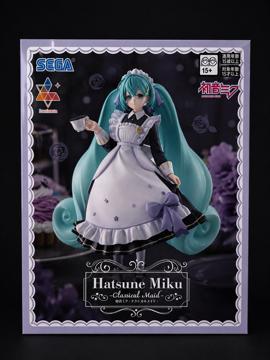SEGA - Hatsune Miku Luminasta Classical Maid 21cm
