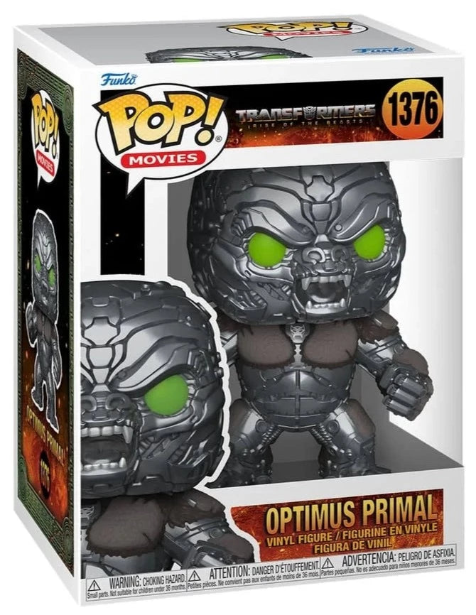 Funko Pop! Movies: 1376 - Transformers Rise Of The Beasts - Optimus Primal (2023)