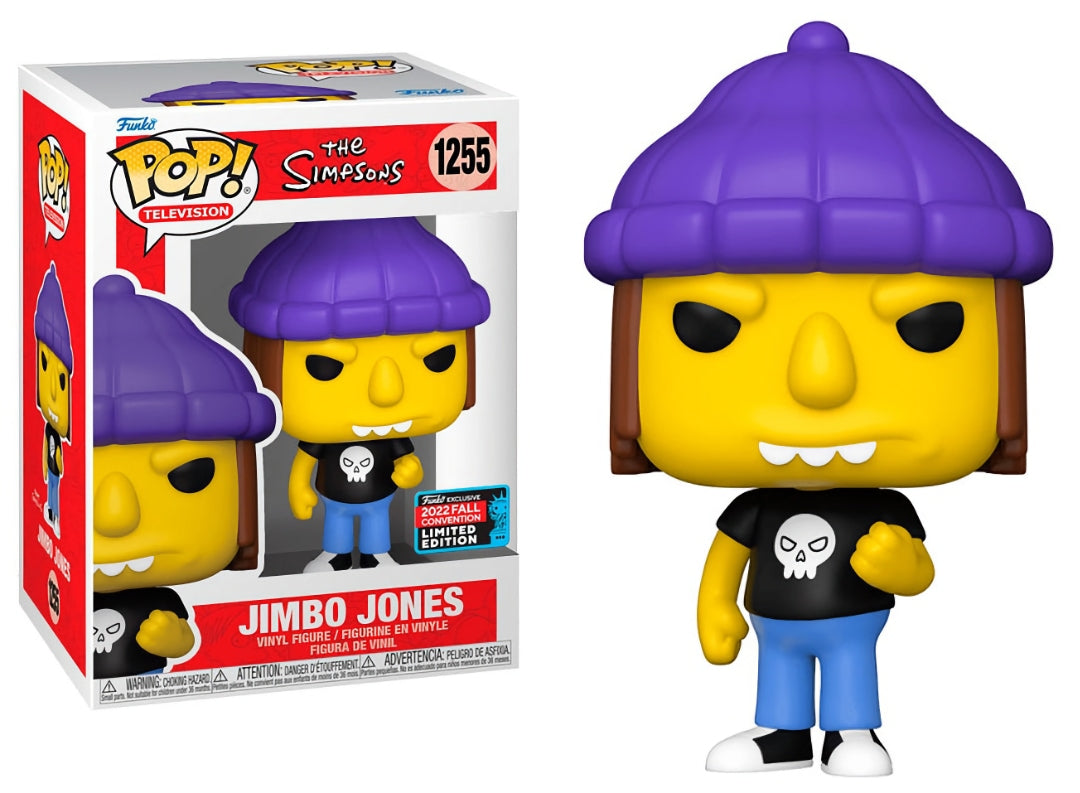 Funko Pop! Television: 1255 - The Simpsons - Jimbo Jones (2022) Fall C ...