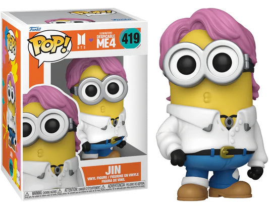 Funko Pop! Rocks 419 - Despicable Me 4 / BTS - Jin (2024)