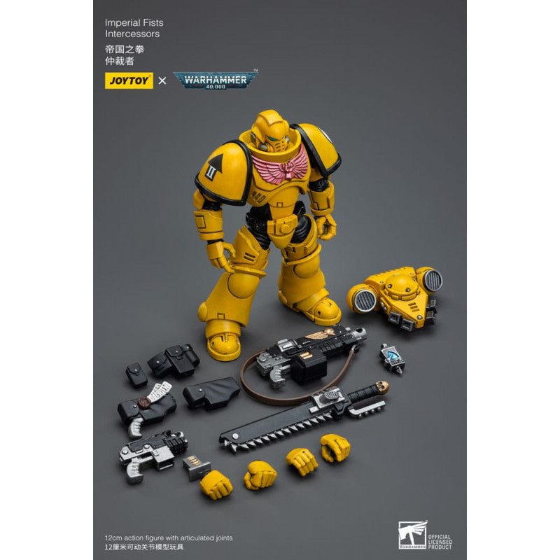 Joy Toy - Warhammer 40K - Imperial Fists Intercessors (12cm)