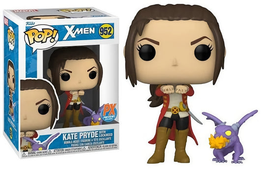 Funko Pop! Marvel 952 - X-Men - Kate Pryde With Lockheed (2021) PX Exclusive