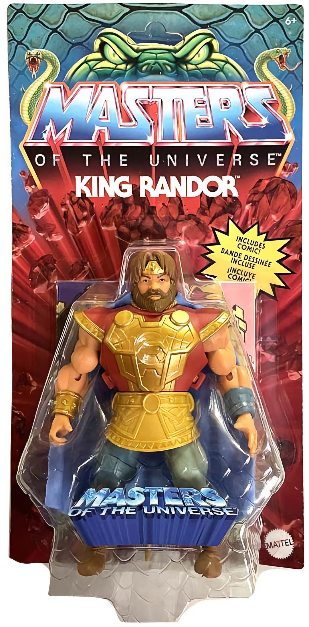 Mattel - Masters Of The Universe Origins - (Wave: 13 - 2023) King Randor