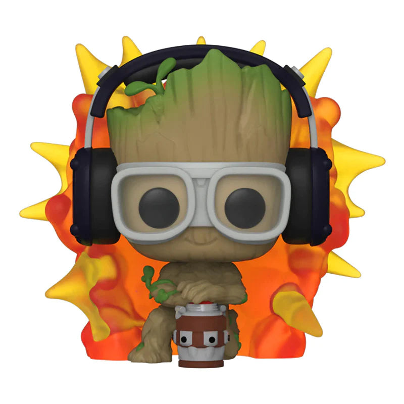 Funko Pop! Marvel: 1195 - I Am Groot - Groot with Detonator (2023)