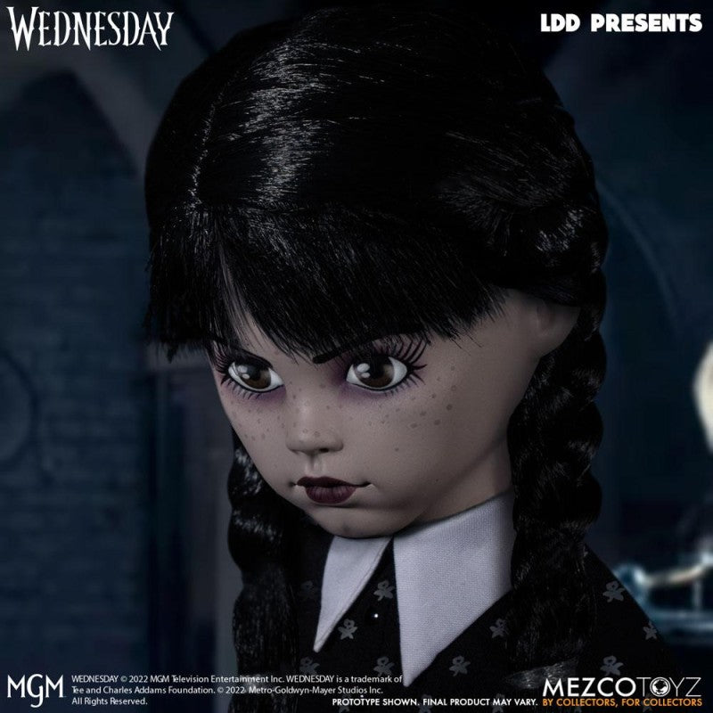 Mezco Toys - Living Dead Dolls - Wednesday Addams with Thing (25cm)