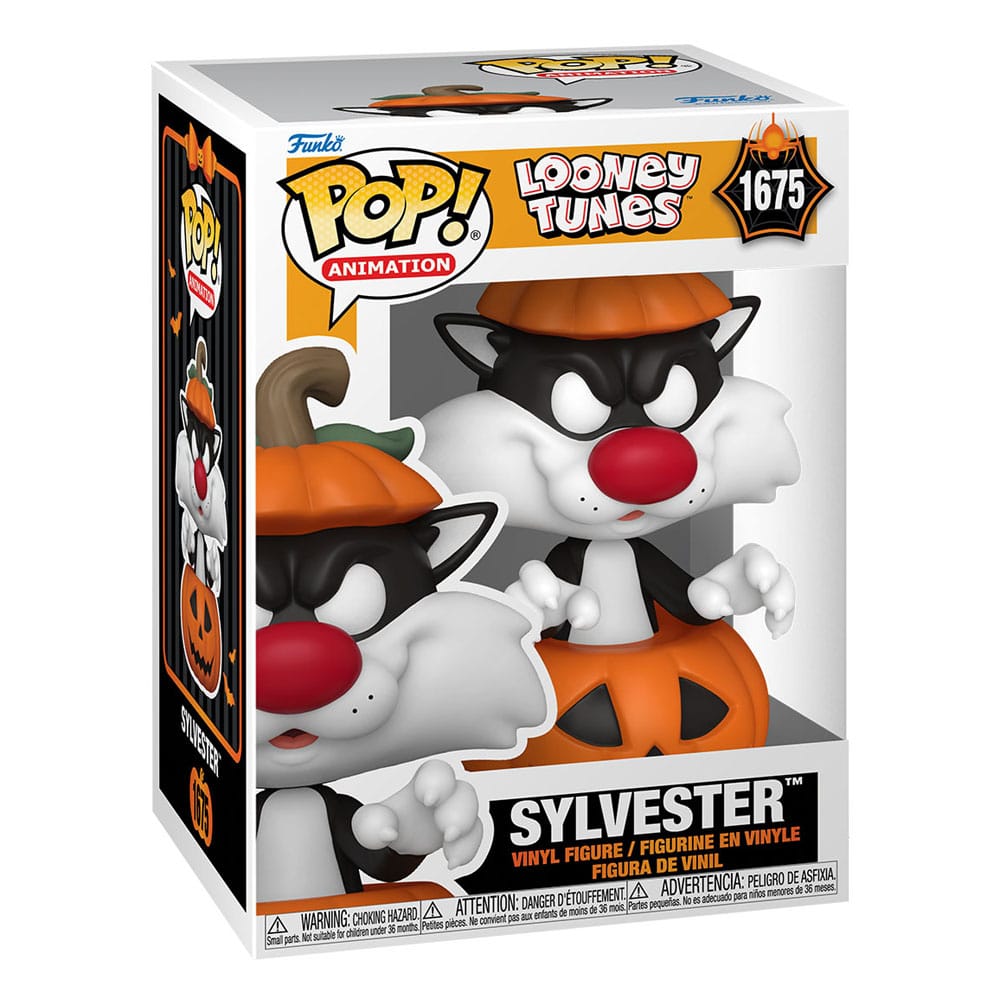 Funko Pop! Animation: 1675 - Looney Tunes - Halloween Sylvester with Pumpkin (2023)