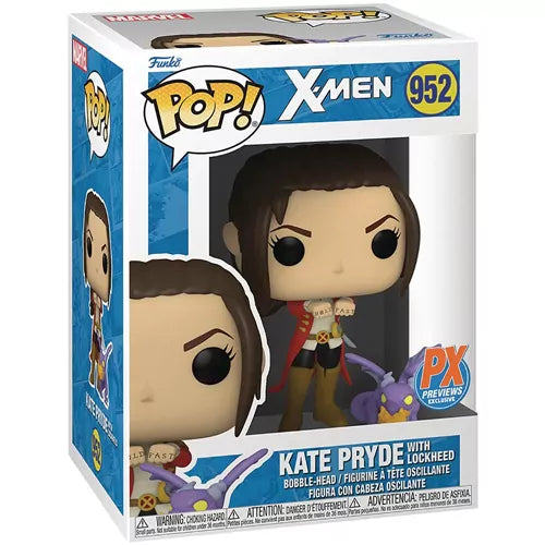 Funko Pop! Marvel 952 - X-Men - Kate Pryde With Lockheed (2021) PX Exclusive
