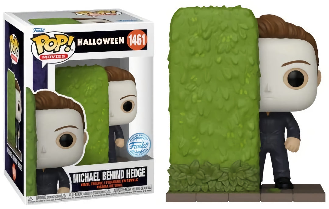 Funko Pop! Movies: 1461 - Halloween - Michael Behind Hedge (2023) Special Edition