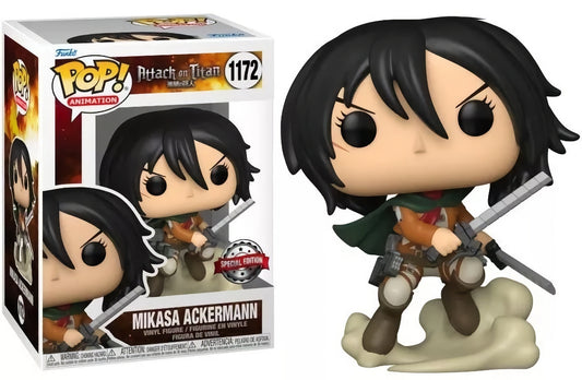 Funko Pop! Animation: 1172 - Attack on Titan - Mikasa Ackermann (2022) SPECIAL EDITION