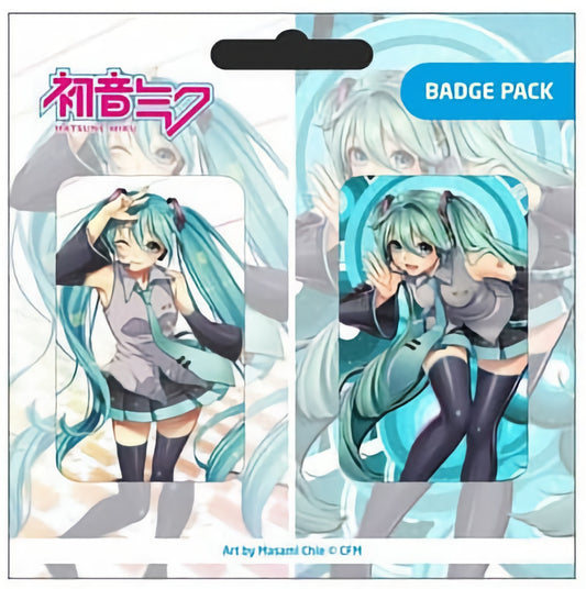 POPbuddies - Hatsune Miku Pin Badges 2-Pack Set B