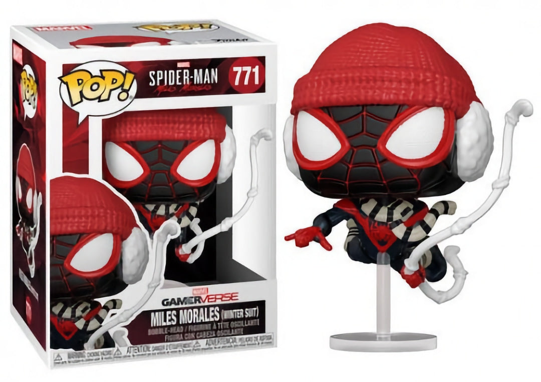 Funko Pop! Games Marvel 771 - Gamer Verse - Miles Morales (Winter Suit) (2024)