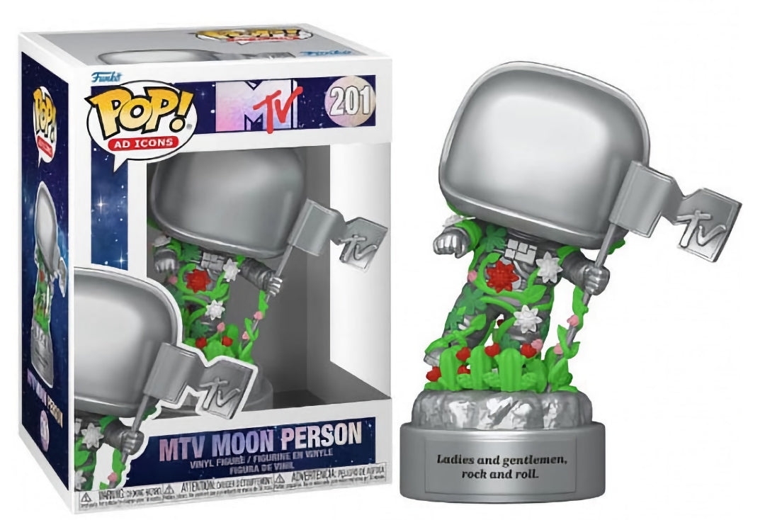Funko Pop! Ad Icons 201 - MTV Music Television - MTV Moon Person (2023)