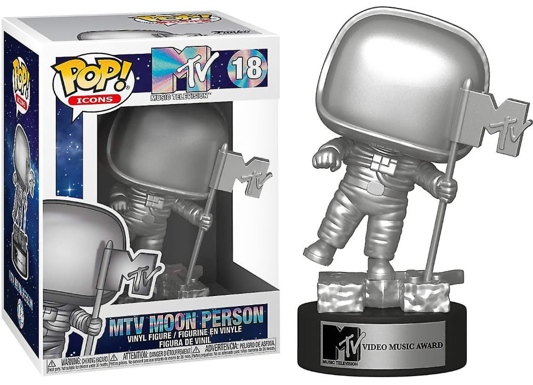 Funko Pop! Ad Icons 018 - MTV Music Television - MTV Moon Person (2019)