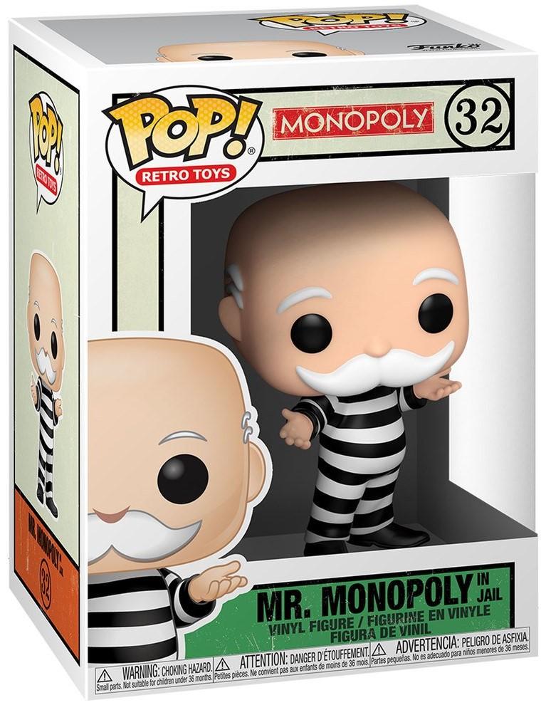 Funko Pop! Retro Toys 32 - Monopoly - Mr. Monopoly in Jail (2020)
