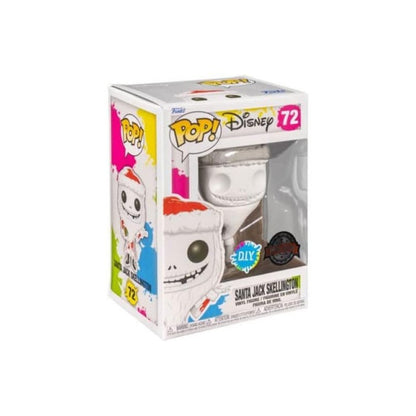 Funko Pop! 072 Disney - Nightmare Before Christmas - Santa Jack Skellington (2021) DIY