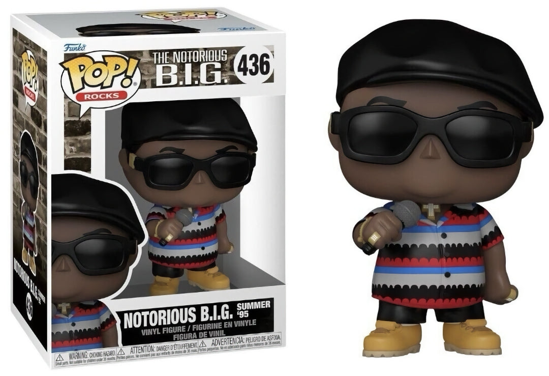 Funko Pop! Rocks 436 - Notorious B.I.G.- Notorious B.I.G. Summer '95 (2024)