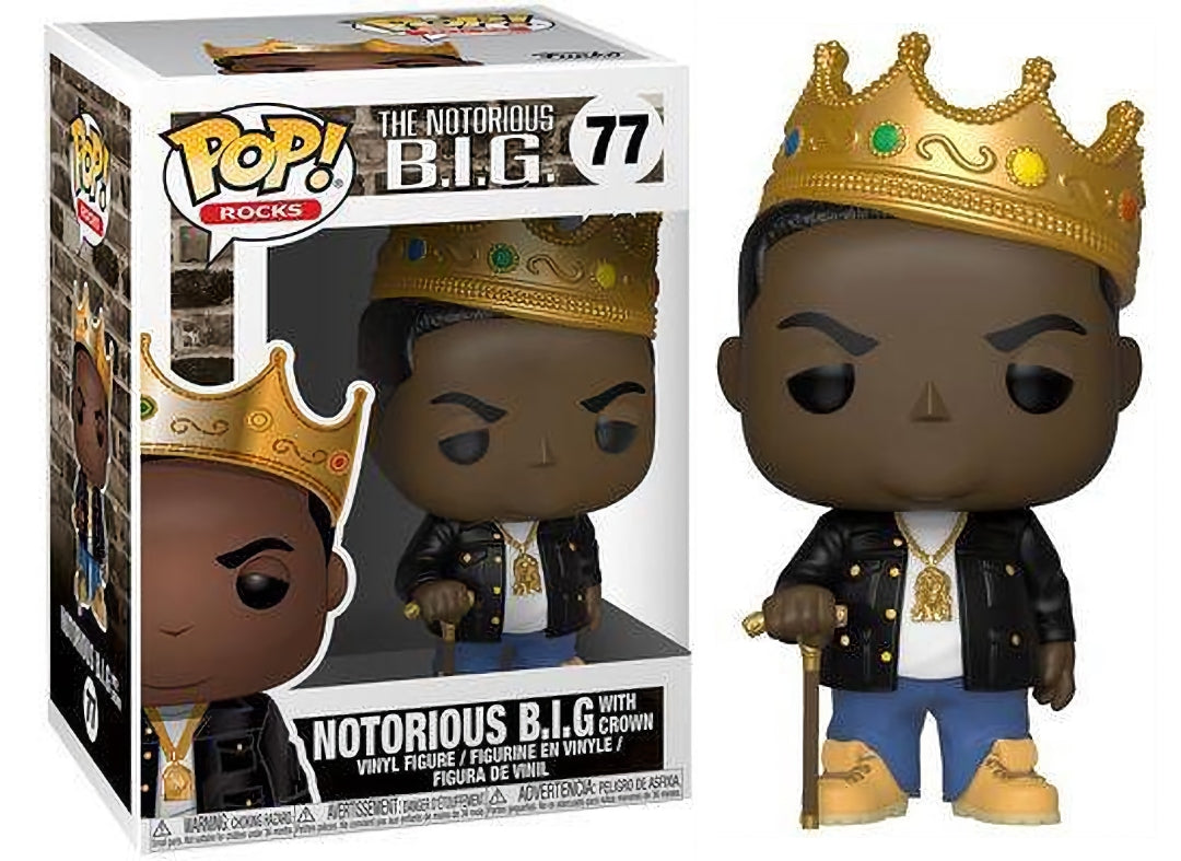 Funko Pop! Rocks 077 - Notorious B.I.G.- Notorious B.I.G. With Crown (2018)