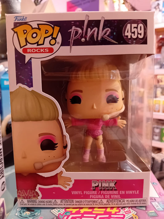 Funko Pop! Rocks 459 - Pink Pop - Pink (Trustfall Tour Ver. 9 cm)