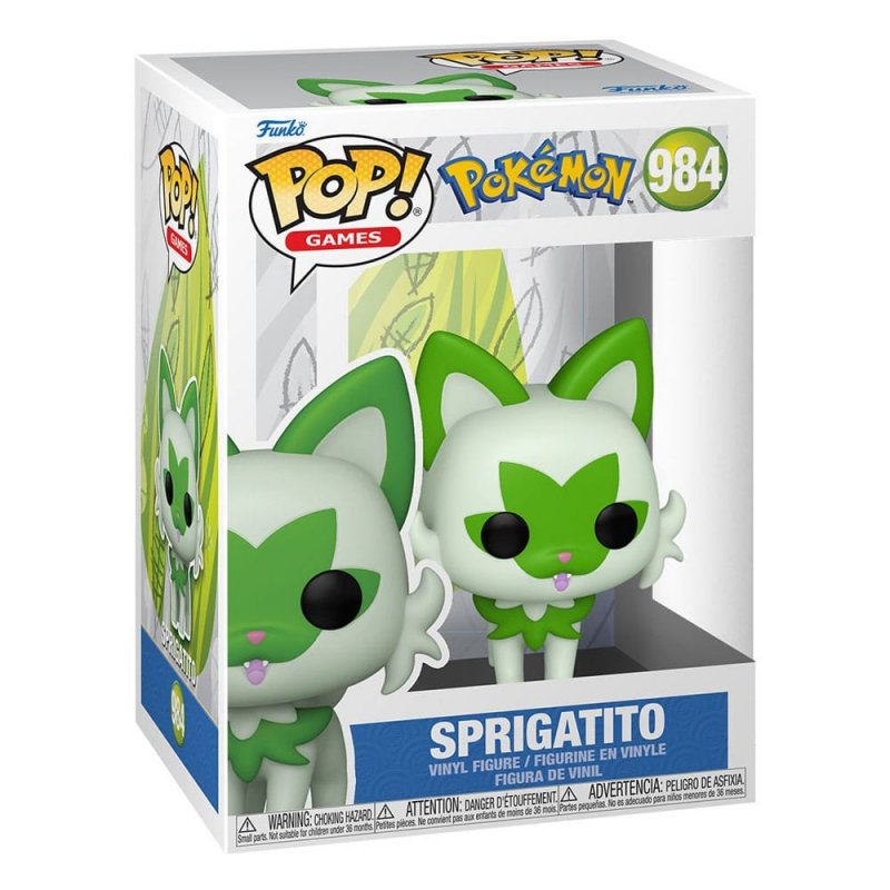 Funko Pop! Games 984 - Pokemon - Sprigatito (2024) EMEA