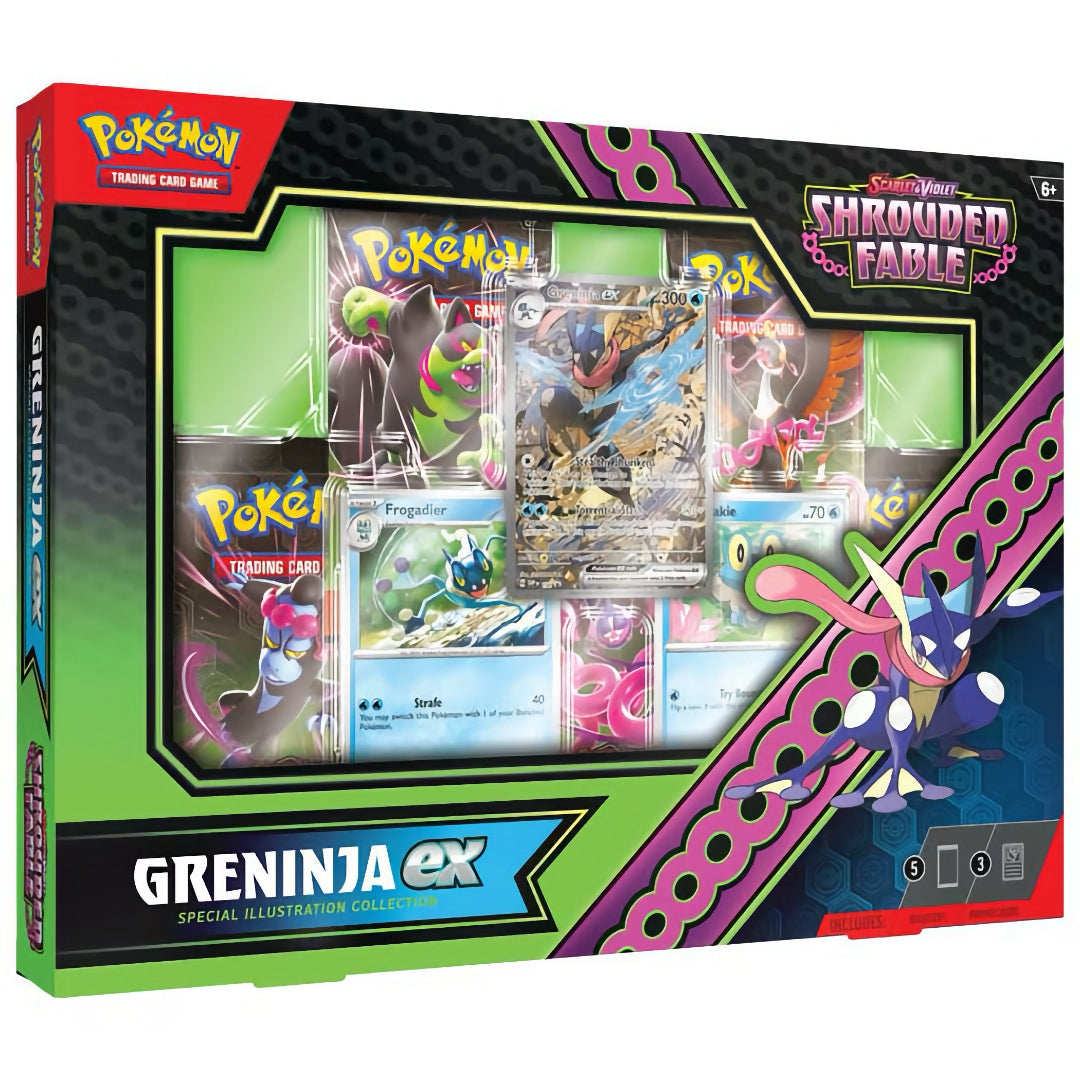 Pokemon TCG - Scarlet & Violet - Shrouded Fable - Greninja EX Special Illustration Collection (2024)