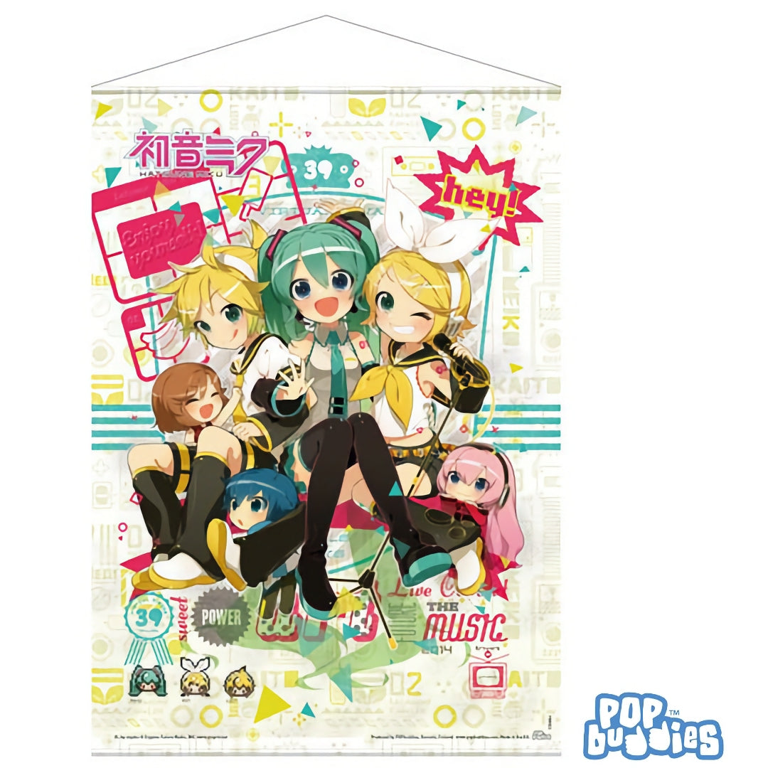 POPbuddies - Vocaloid Wallscroll Hey! Piapro Characters 50 x 70 cm