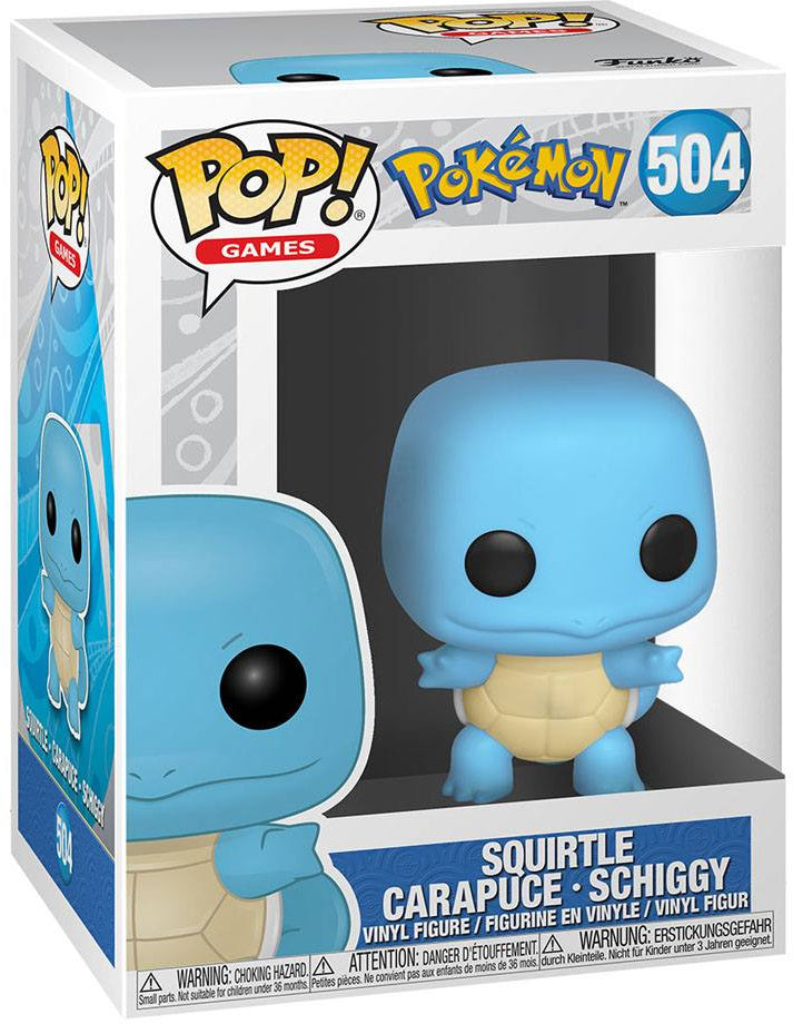 Funko Pop! Games 504 - Pokemon - Squirtle (2021)