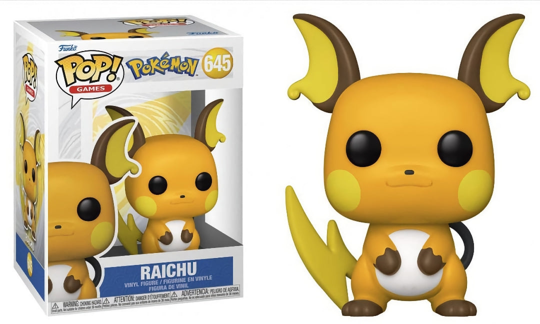 Funko Pop! Games 645 - Pokemon - Raichu (2020) EMEA