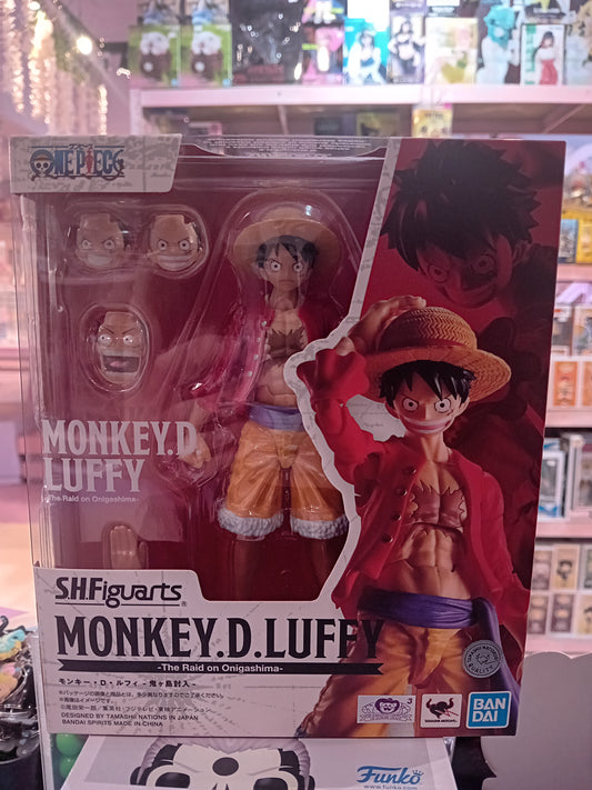 Bandai Tamashii Nations - S.H. Figuarts - One Piece  - Monkey D. Luffy (The Raid on Onigashima Ver. 14 cm)