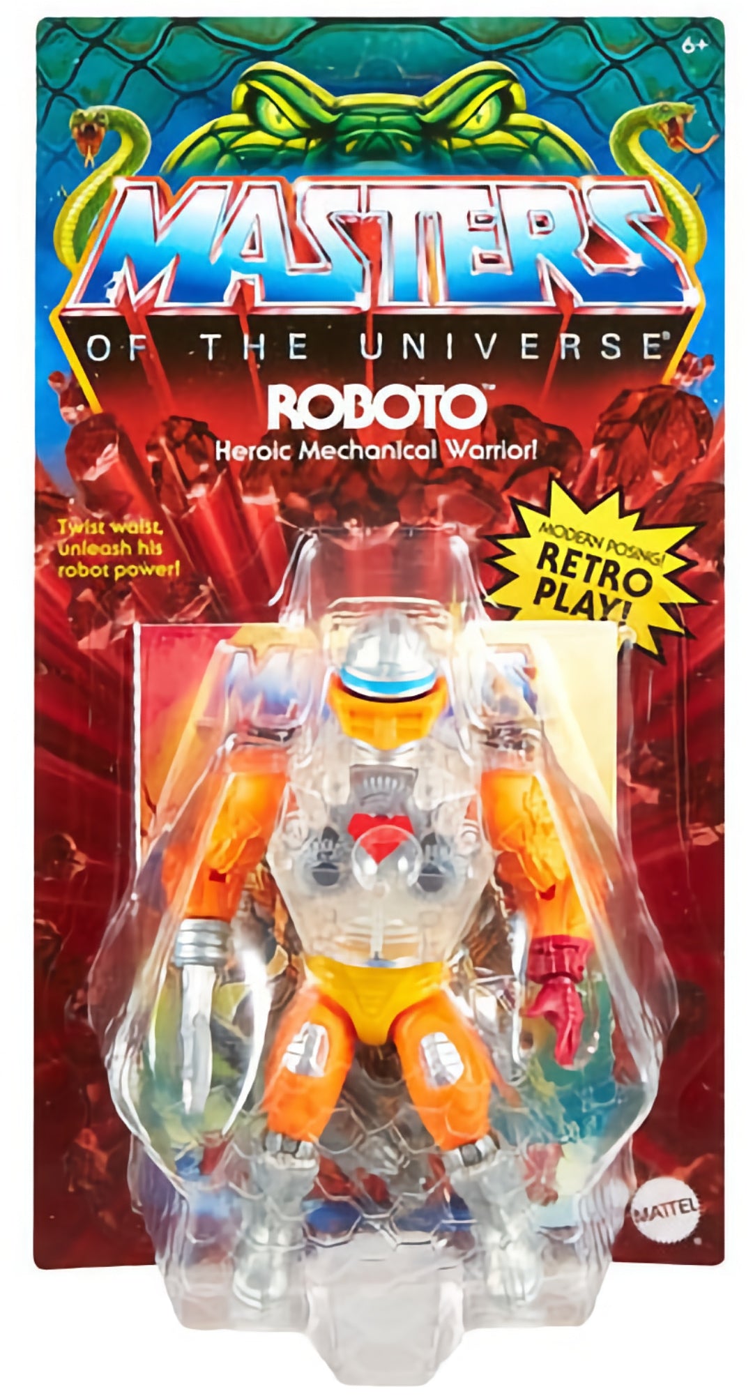 Mattel - Masters Of The Universe Origins - (Wave: 12 - 2023) Roboto