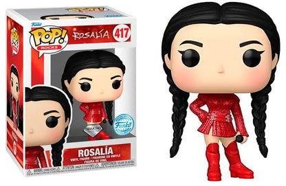 Funko Pop! Rocks 417 - Rosalia - Rosalia (2024) Diamond Glitter Special Edition