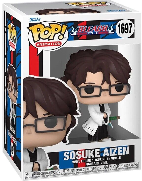 Funko Pop! Animation: 1697 -  Bleach - Sosuke Aizen (2024)