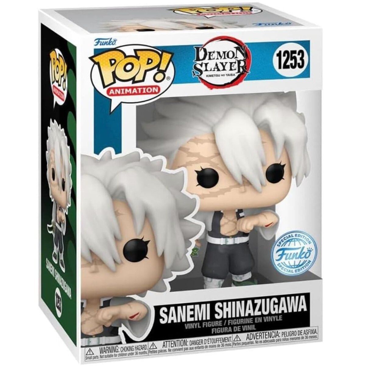 Funko Pop! Animation: 1253 - Demon Slayer - Sanemi Shinazugawa (Special Edition)