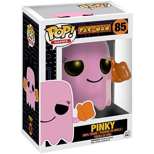 Funko Pop! Games 085 - Pac-Man - Pinky (2016) VAULTED