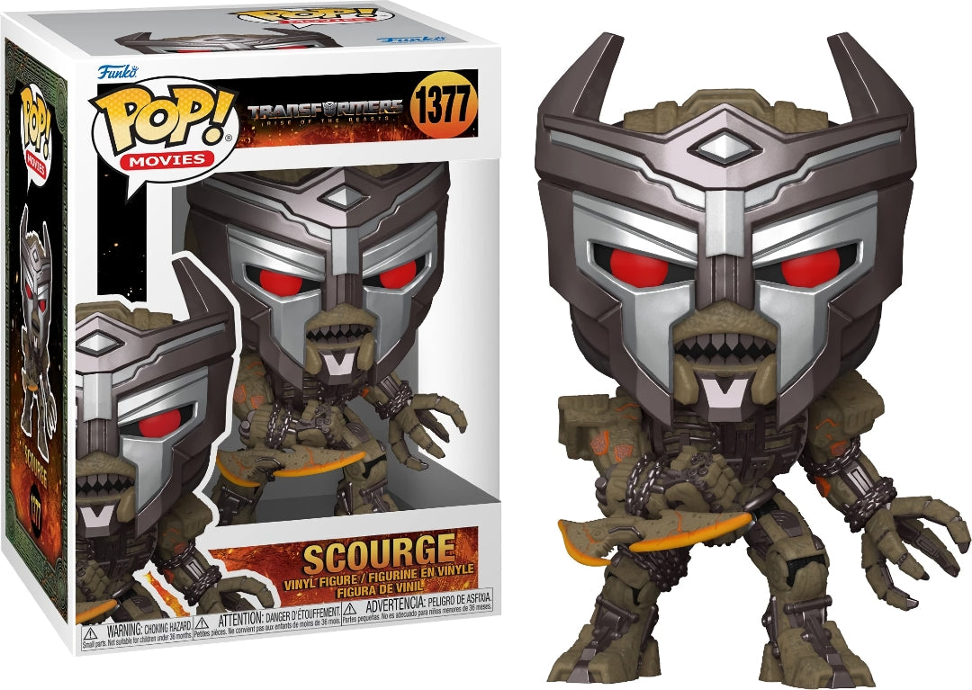 Funko Pop! Movies: 1377 - Transformers Rise Of The Beasts - Scourge (2023)