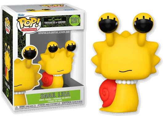 Funko Pop! Television: 1261 - The Simpsons Treehouse of Horror - Snail Lisa (2023)
