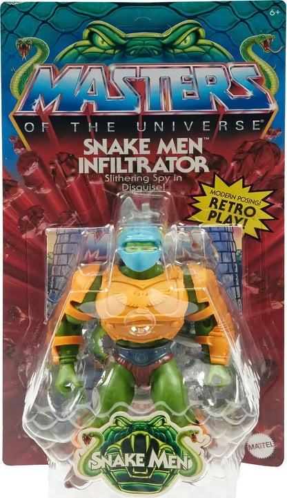 Mattel - Masters Of The Universe Origins - (Wave: 14 - 2023) Snake Men Infiltrator