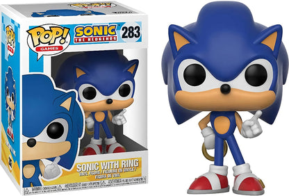 Funko Pop! Games 283 - Sonic The Hedgehog - Sonic With Ring (2017)